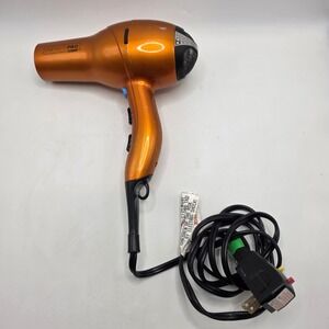 Conair InfinitiPRO‎ Hair Dryer Metallic Orange Ionic AC Motor Professional